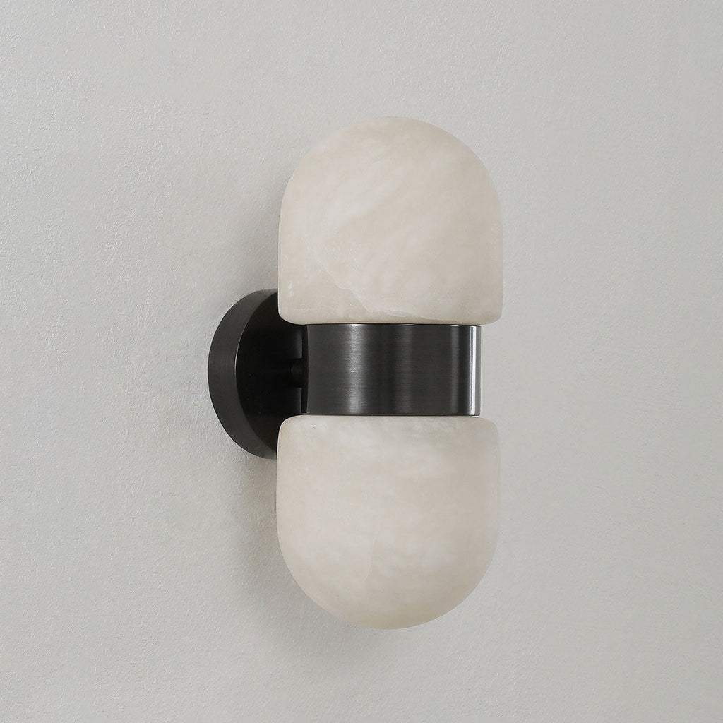 Cocoon Alabaster Wall Sconce detail