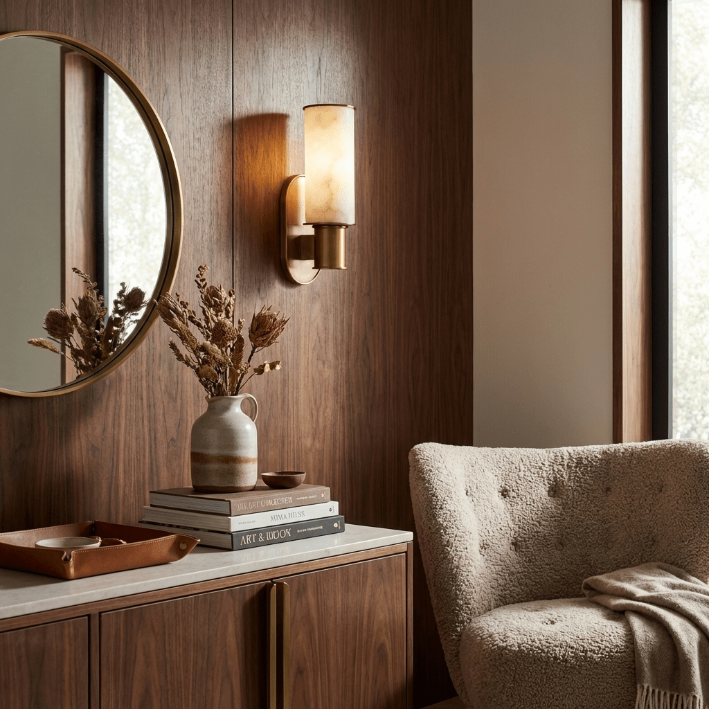 Aria Alabaster Wall Sconce — photo 7