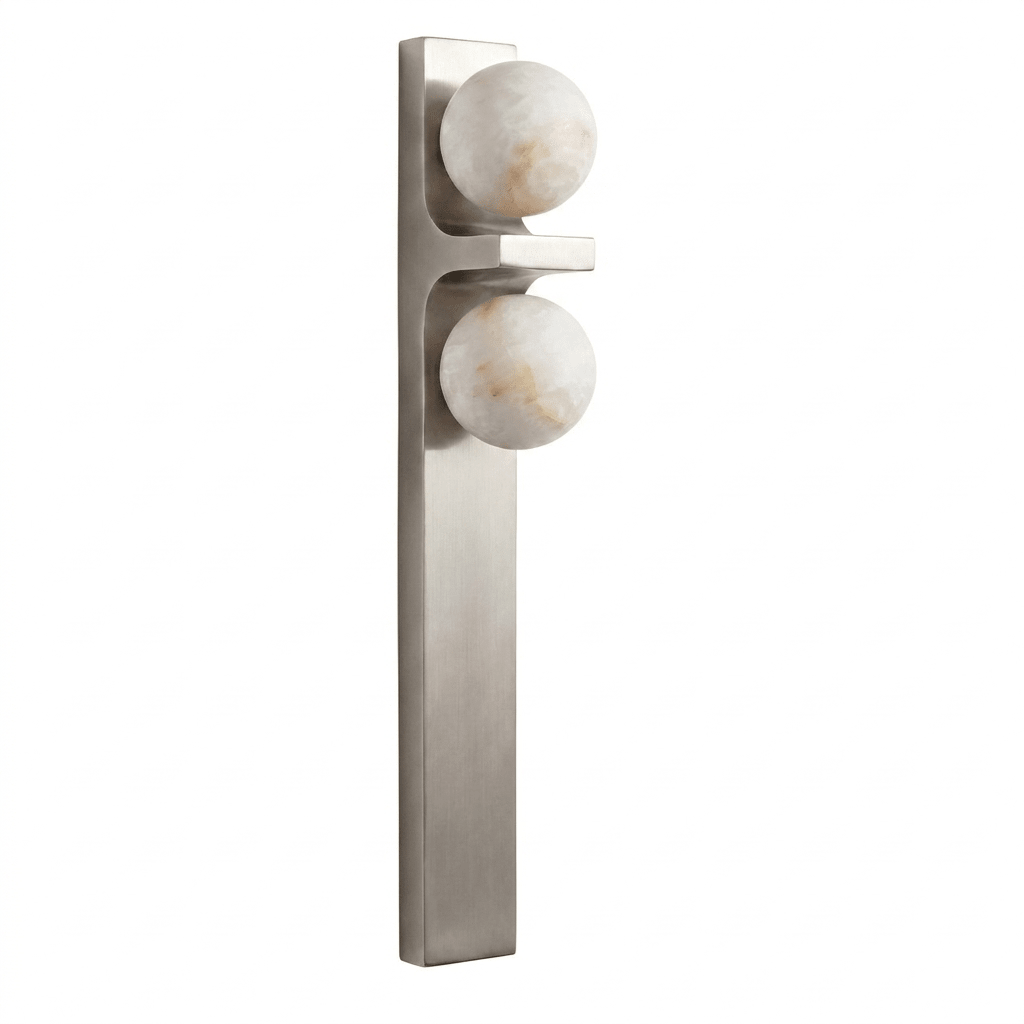 Duet Alabaster Wall Sconce — photo 7
