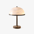 Dusk Alabaster Dome Table Lamp — photo 1