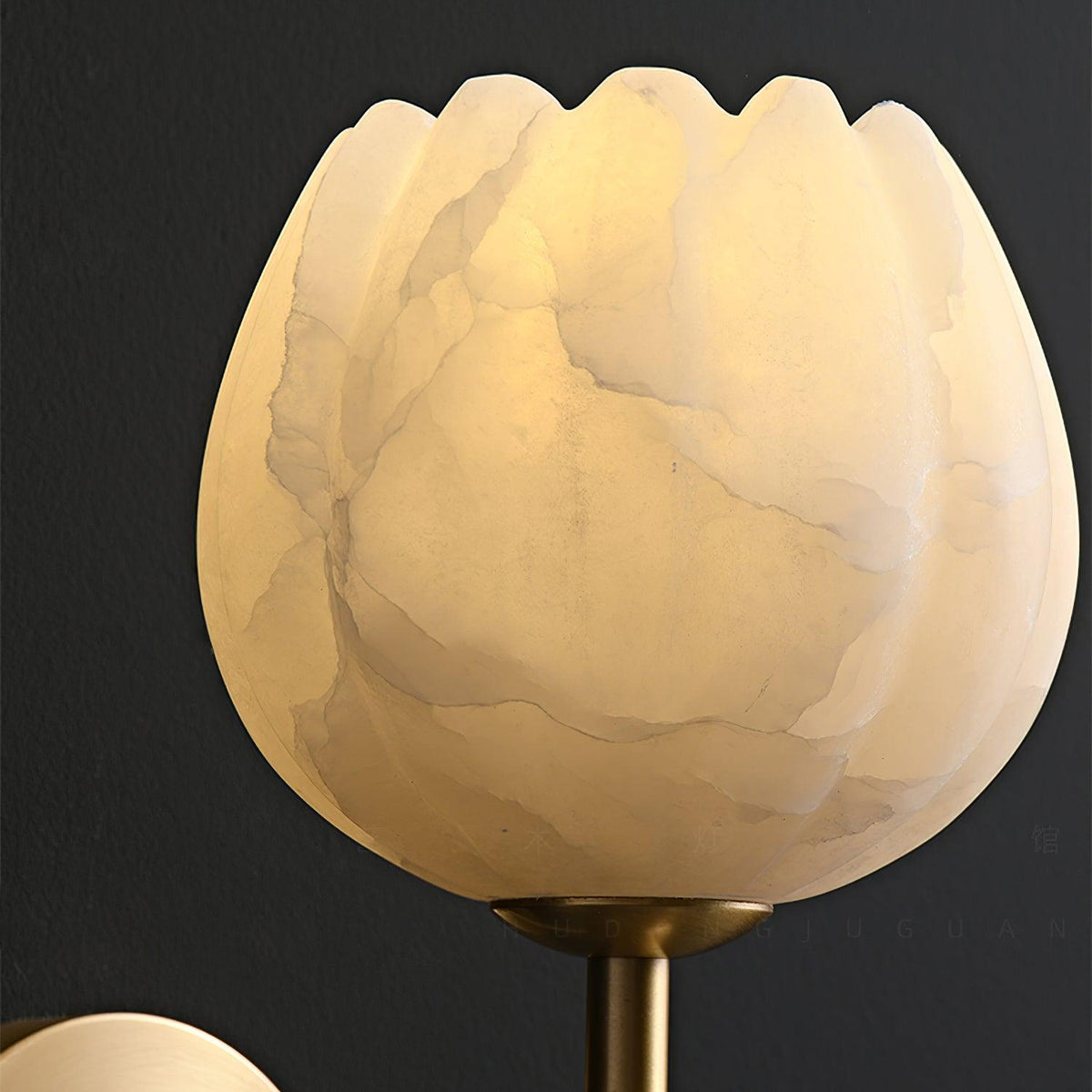 Fiora Alabaster Wall Sconce — photo 17