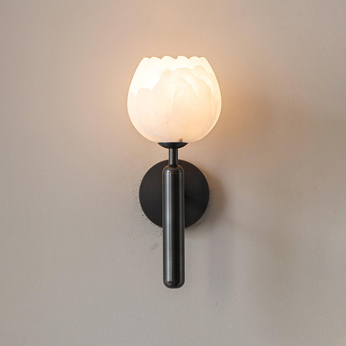 Fiora Alabaster Wall Sconce — photo 22