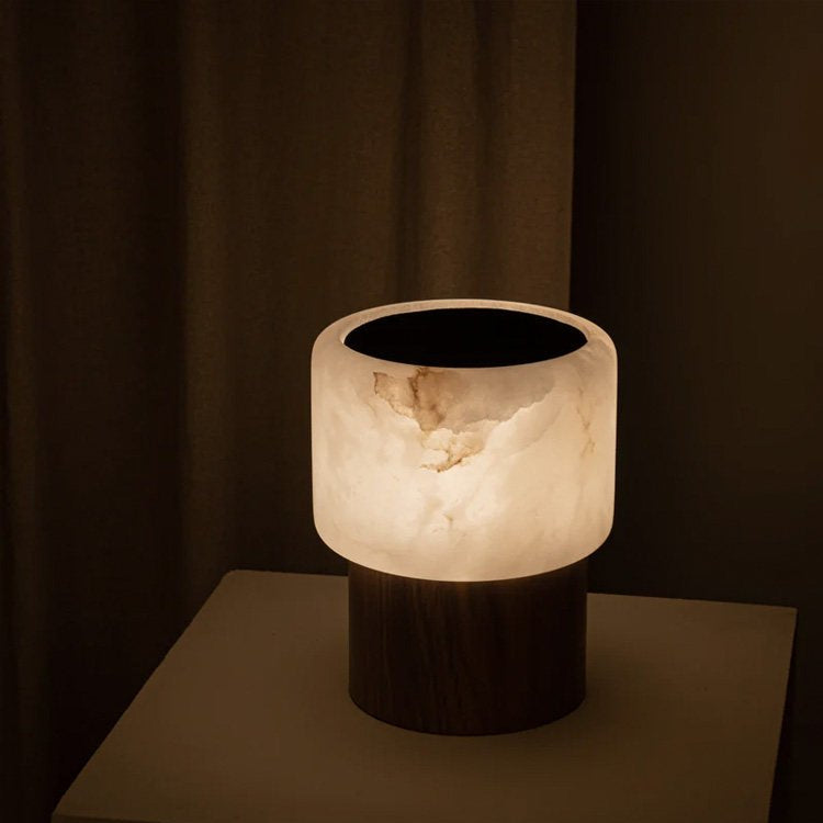 Grove Alabaster Table Lamp — photo 11