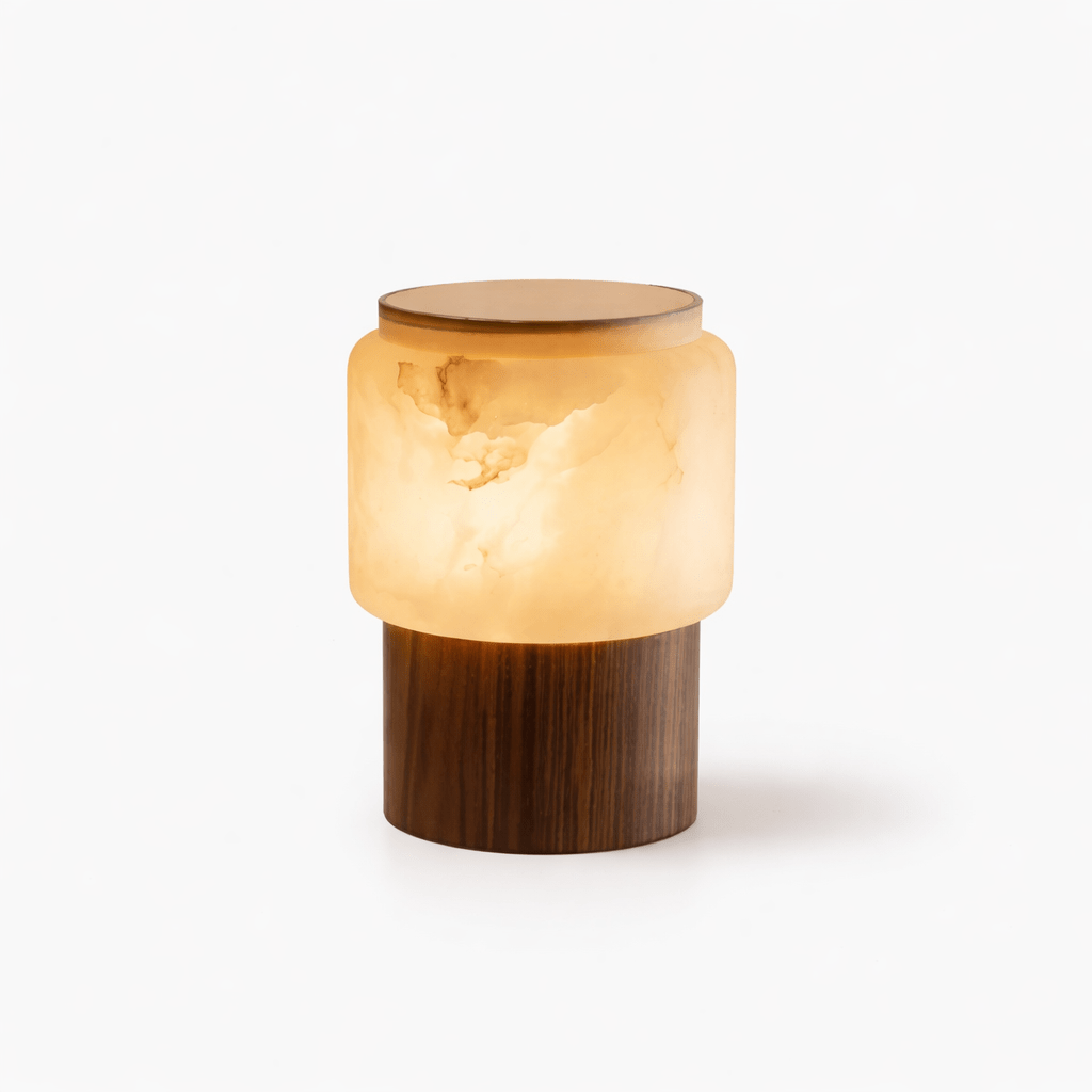 Grove Alabaster Table Lamp — photo 13