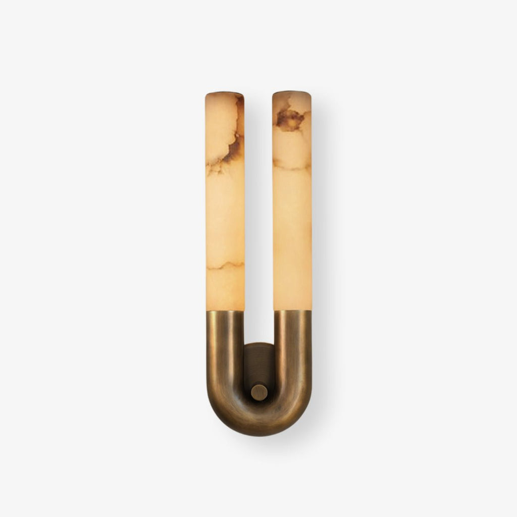 Keystone Alabaster Wall Sconce — photo 1