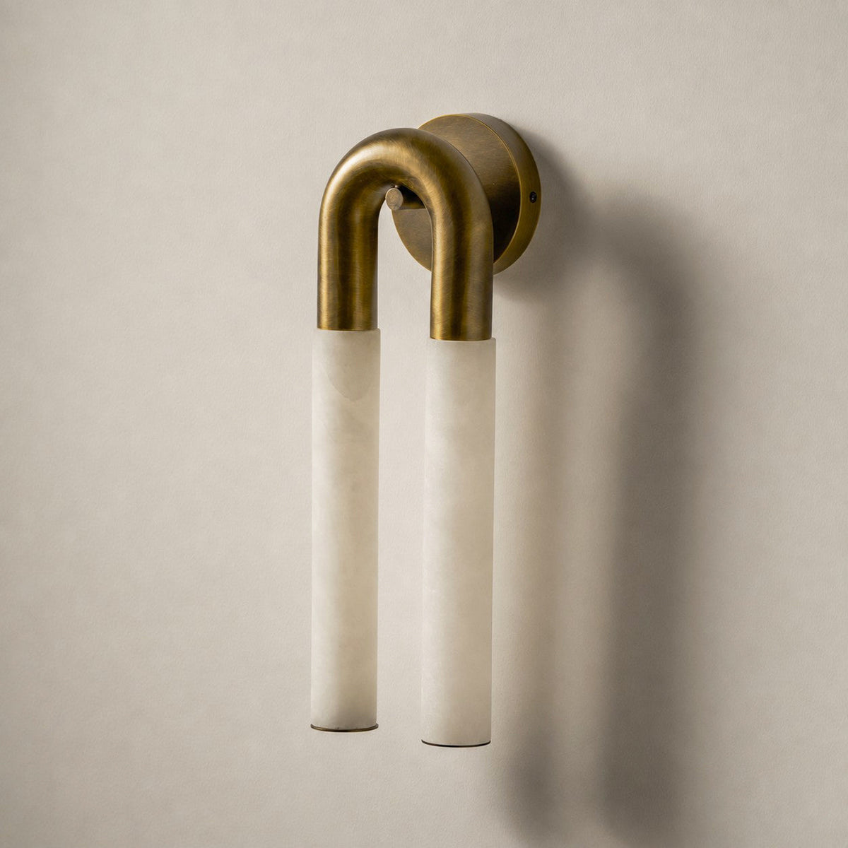 Keystone Alabaster Wall Sconce — photo 23