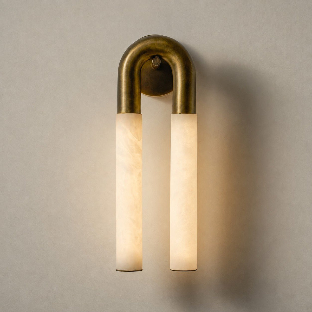 Keystone Alabaster Wall Sconce — photo 28