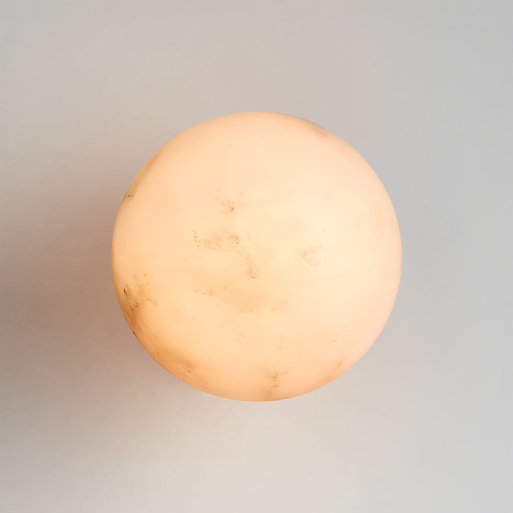 Orbit Alabaster Wall Sconce — photo 5