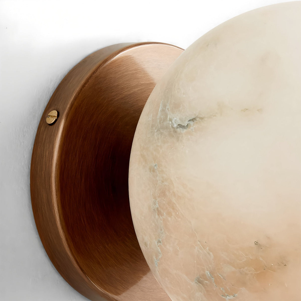 Orbit Alabaster Wall Sconce — photo 8