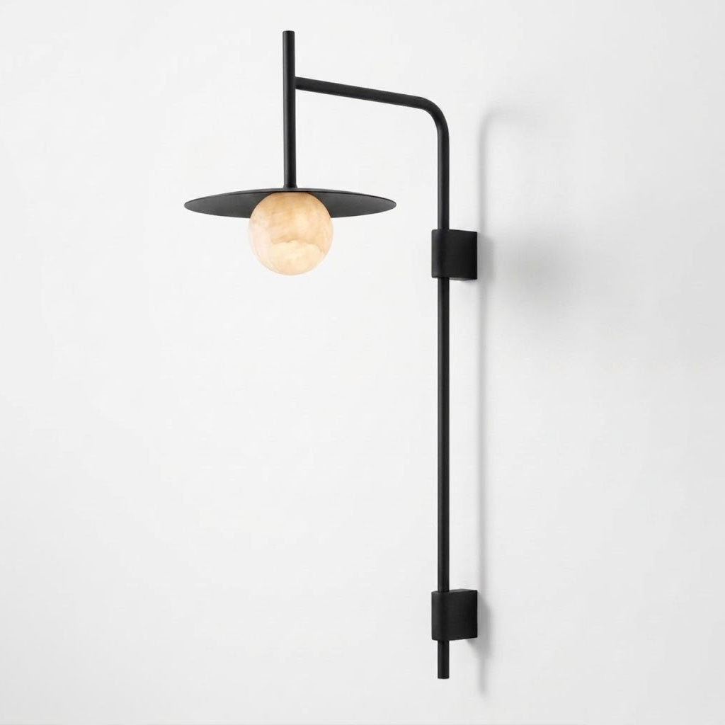 Solstice Alabaster Wall Sconce — photo 13